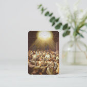 Sakrament der Bestätigungs-Heiliger Geist Visitenkarte (Stehend Vorderseite)