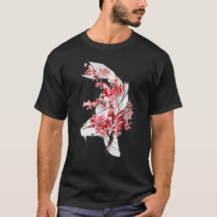 Sakuara Koi Carp Nishikigoi Fisch Japanische Kunst T-Shirt