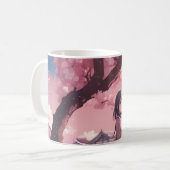 Sakura anime girl kaffeetasse (Vorderseite Links)
