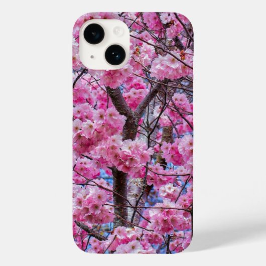 Sakura Bloom Elegance iPhone 14 Fall Case-Mate iPhone Hülle (Rückseite)