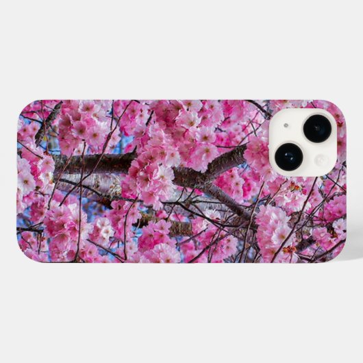 Sakura Bloom Elegance iPhone 14 Fall Case-Mate iPhone Hülle (Rückseite (Horizontal))