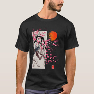 Sakura Blossom Japanische Kirschlandschaft T-Shirt