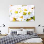 Sakura Blossom Leinwanddruck (Insitu (Schlafzimmer))