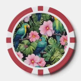 Sakura Blossom Muster spielen Pokerchips