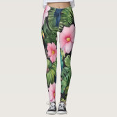 Sakura Blossom Pattern Leggings (Vorderseite)