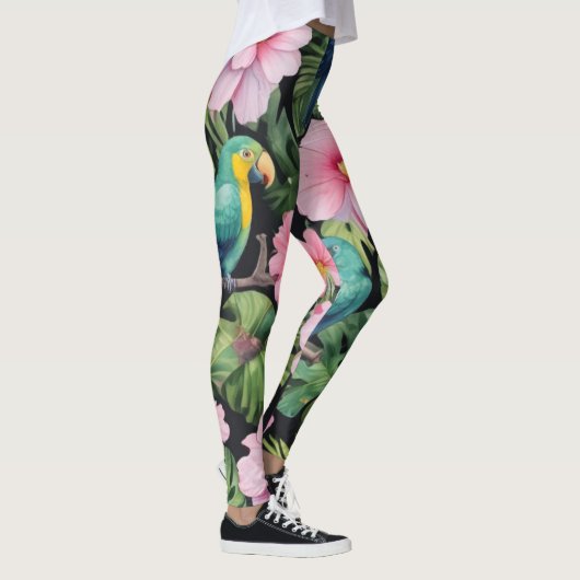 Sakura Blossom Pattern Leggings (Rechts)