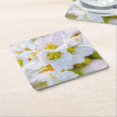 Sakura Blossom Rechteckiger Pappuntersetzer (angewinkelt)