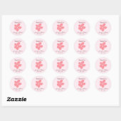 Sakura Blossom Silhouette Gefallen Stickers (Blatt)