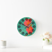 Sakura Blossom Wall Clock Runde Wanduhr (Zuhause)