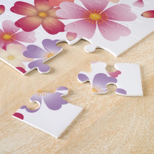 Sakura Blossoms Hiragana Katakana Japanese Learner Puzzle (Seite)