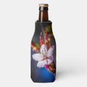 Sakura - Blume der japanischen Kirsche Flaschenkühler (Flaschenvorderseite)