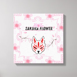 Sakura Blume - Die Schönheit des japanischen Cherr Leinwanddruck