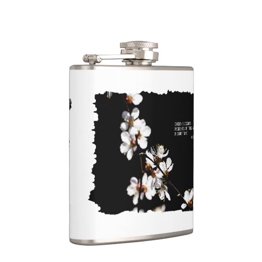 Sakura-Blume Flachmann (Rechts)