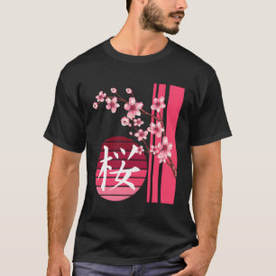 Sakura Blume Frühlingskirsche Blüten Japanischer K T-Shirt