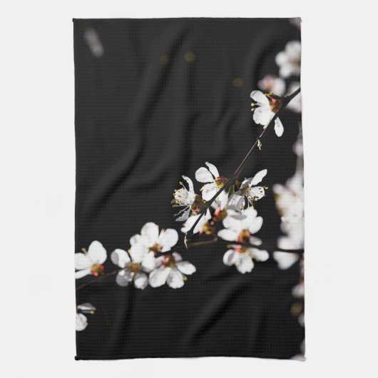 Sakura-Blume Geschirrtuch (Vertikal)