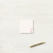Sakura Blume & Humming Bird - Nachhinweise Post-it Klebezettel (Auf Schreibtisch)