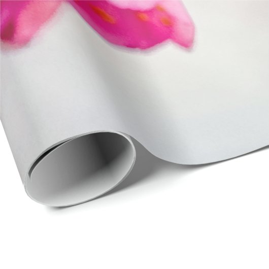 Sakura-Blume in sanft rosa Farben Geschenkpapier (Rolleneckpunkt)