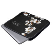Sakura-Blume Laptopschutzhülle (Vorne Knopf)