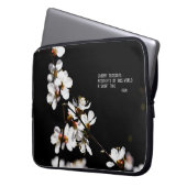 Sakura-Blume Laptopschutzhülle (Vorderseite Links)