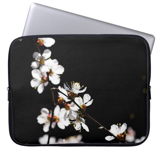Sakura-Blume Laptopschutzhülle (Vorderseite)