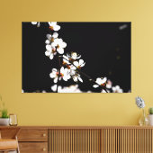 Sakura-Blume Leinwanddruck (Insitu (Wohnzimmer))