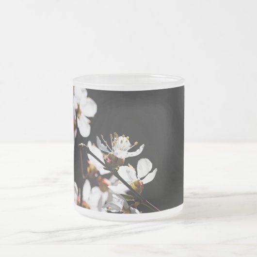 Sakura-Blume Mattglastasse (Mittel)