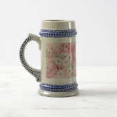 Sakura Blume Pattern Pink Bierglas (Links)