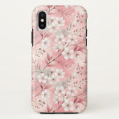 Sakura Blume Pattern Pink Case-Mate iPhone Hülle (Rückseite)
