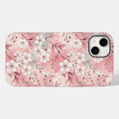 Sakura Blume Pattern Pink Case-Mate iPhone Hülle (Rückseite (Horizontal))