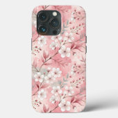 Sakura Blume Pattern Pink Case-Mate iPhone Hülle (Rückseite)