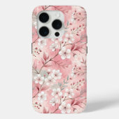 Sakura Blume Pattern Pink Case-Mate iPhone Hülle (Rückseite)
