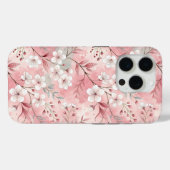 Sakura Blume Pattern Pink Case-Mate iPhone Hülle (Rückseite (Horizontal))