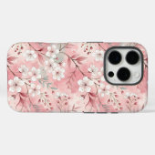 Sakura Blume Pattern Pink Case-Mate iPhone Hülle (Rückseite (Horizontal))