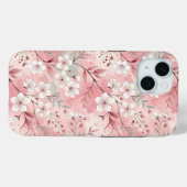 Sakura Blume Pattern Pink Case-Mate iPhone Hülle (Rückseite (Horizontal))
