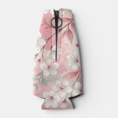 Sakura Blume Pattern Pink Flaschenkühler (Rückseite)