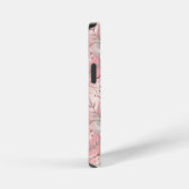 Sakura Blume Pattern Pink iPhone Hülle (Rechte Seite)