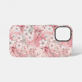 Sakura Blume Pattern Pink iPhone Hülle (Rückseite (Horizontal))
