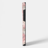 Sakura Blume Pattern Pink iPhone Hülle (Linke Seite)