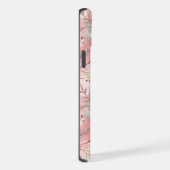 Sakura Blume Pattern Pink iPhone Hülle (Rechte Seite)