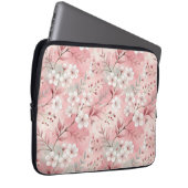 Sakura Blume Pattern Pink Laptopschutzhülle (Vorne Rechts)