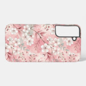 Sakura Blume Pattern Pink Samsung Galaxy Hülle (Rückseite (Horizontal))