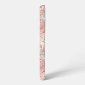 Sakura Blume Pattern Pink Samsung Galaxy Hülle (Linke Seite)