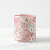 Sakura Blume Pattern Pink Tasse (Zentrum)