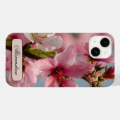 Sakura Blume, rosa japanische Blume Case-Mate iPhone Hülle (Rückseite (Horizontal))