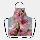 Sakura Blume, rosa japanische Blume Schürze (Vorderseite)