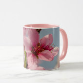Sakura Blume, rosa japanische Blume Tasse (VorderseiteRechts)