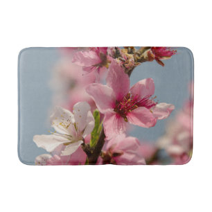 Sakura-Blume, rosa japanische Fotografie Badematte