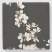 Sakura-Blume Steinuntersetzer (Vorderseite)
