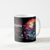 Sakura Blume Tasse (VorderseiteRechts)
