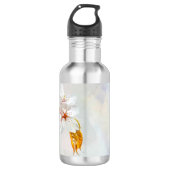 Sakura - Blüte der japanischen Kirsche Edelstahlflasche (Vorderseite)
